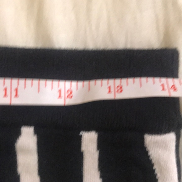 Forever21 Zebra Print Knitted Pencil Midi Skirt - Picture 4 of 8